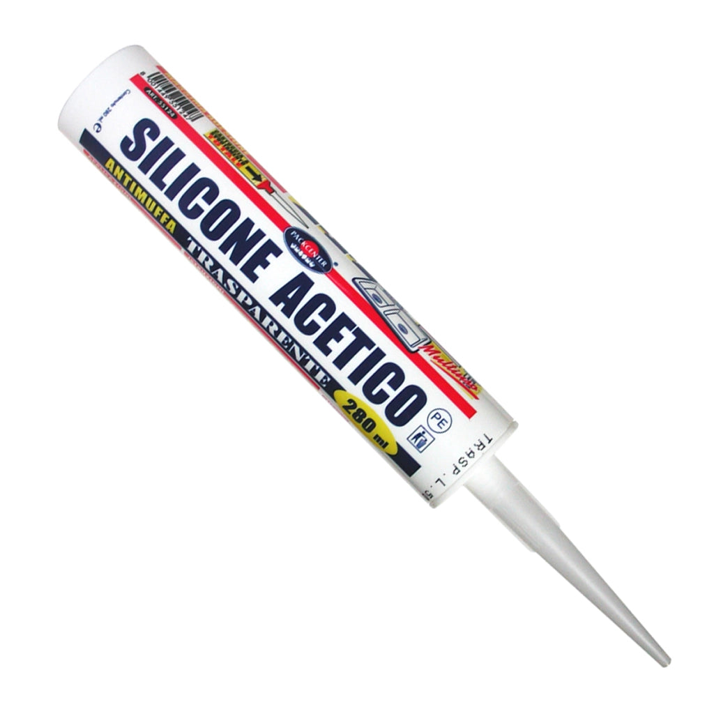 Silicone Acetico Trasparente Ml. 280