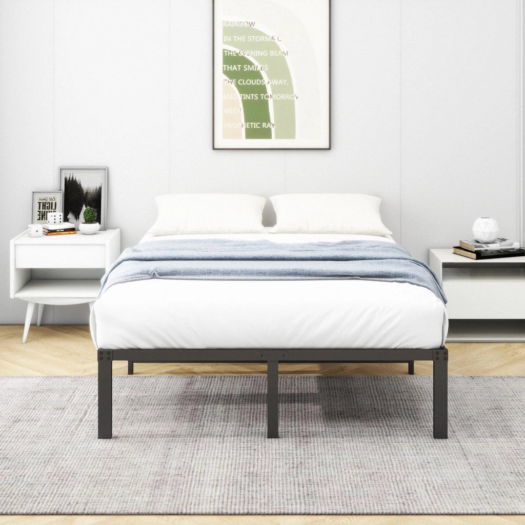 LETTO in Metallo 120x200 cm Nero
