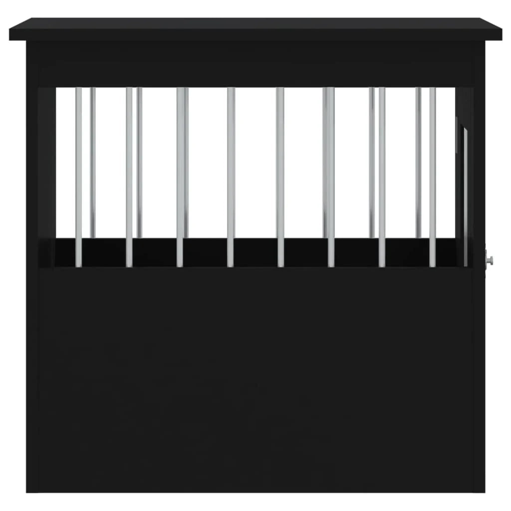 Mobile per trasportino per cani 45 x 62 x 59 cm in legno ingegnerizzato nero 02_0043352