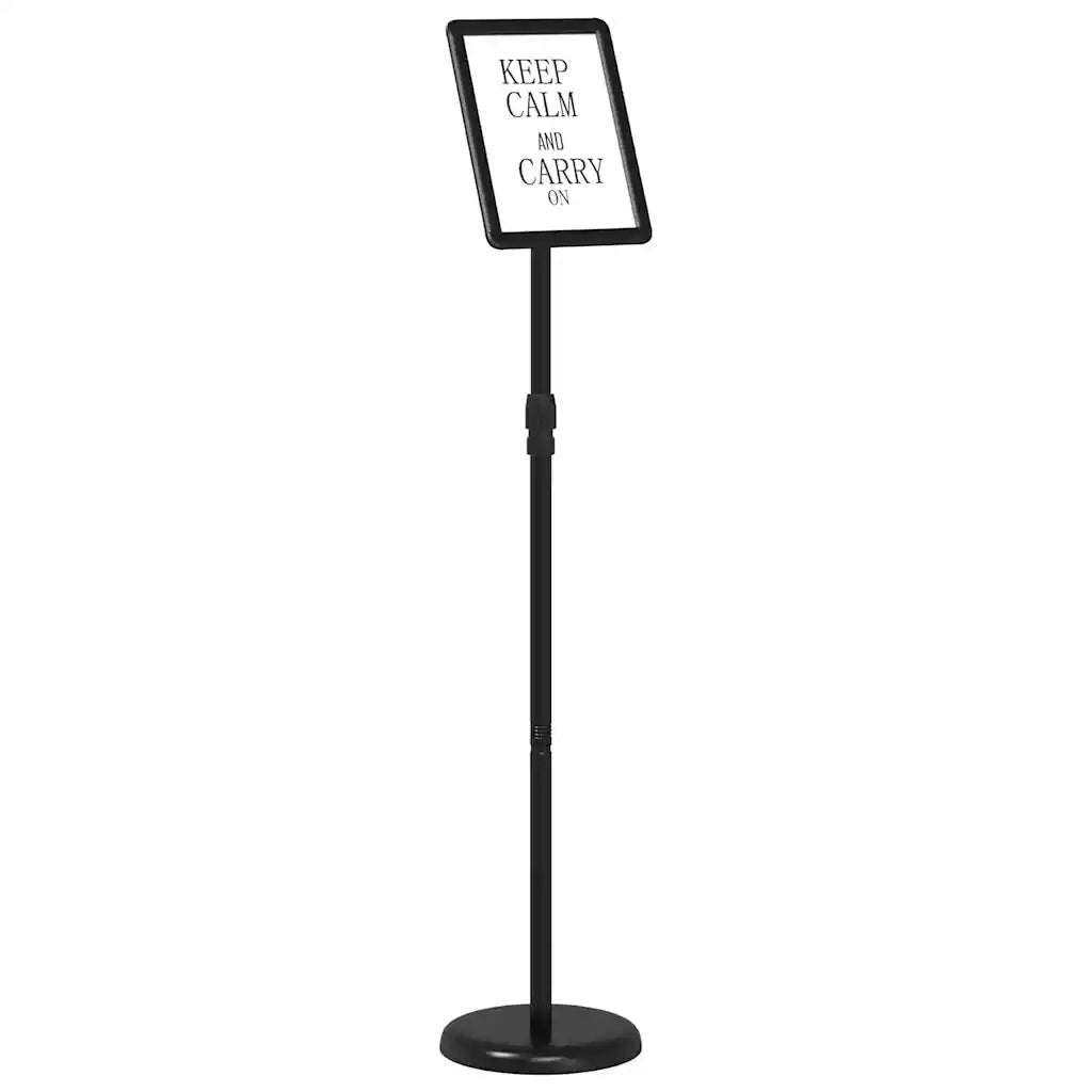 Espositori per Fiere Nero 25 x 25 x 125 cm Alluminio CFW4765491