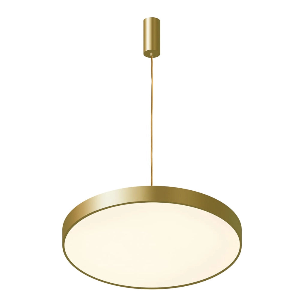 Lampadario Italux Orbital LED 60W oro sabbiato 60cm