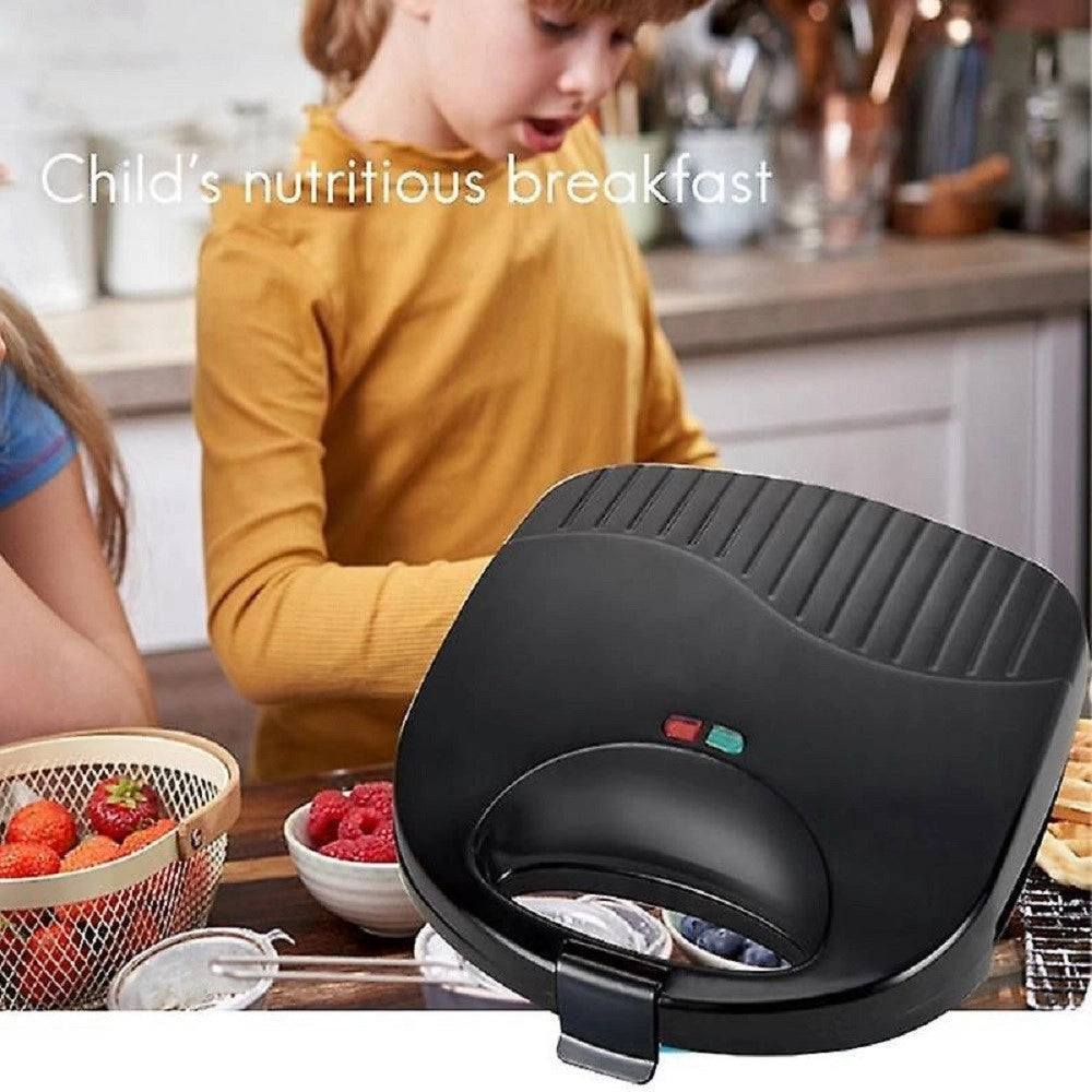 Trade Shop - Piastra Panini Toast Bistecchiera Tostapane Griglia Grill Sandwich 750w Q-hb001 -