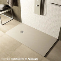 Piatto Doccia in Pietra 70x190 cm Pedrinelli Ardesia Stone Side Sabbia