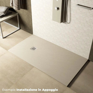 Piatto Doccia in Pietra 70x190 cm Pedrinelli Ardesia Stone Side Sabbia