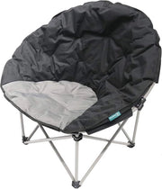 Culla da campeggio pieghevole - 600D poliestere ripstop nero grigio
