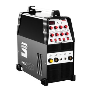 Stazione di saldatura alluminio - 200A - 230V - Professionale 2/4 tempi 3414027