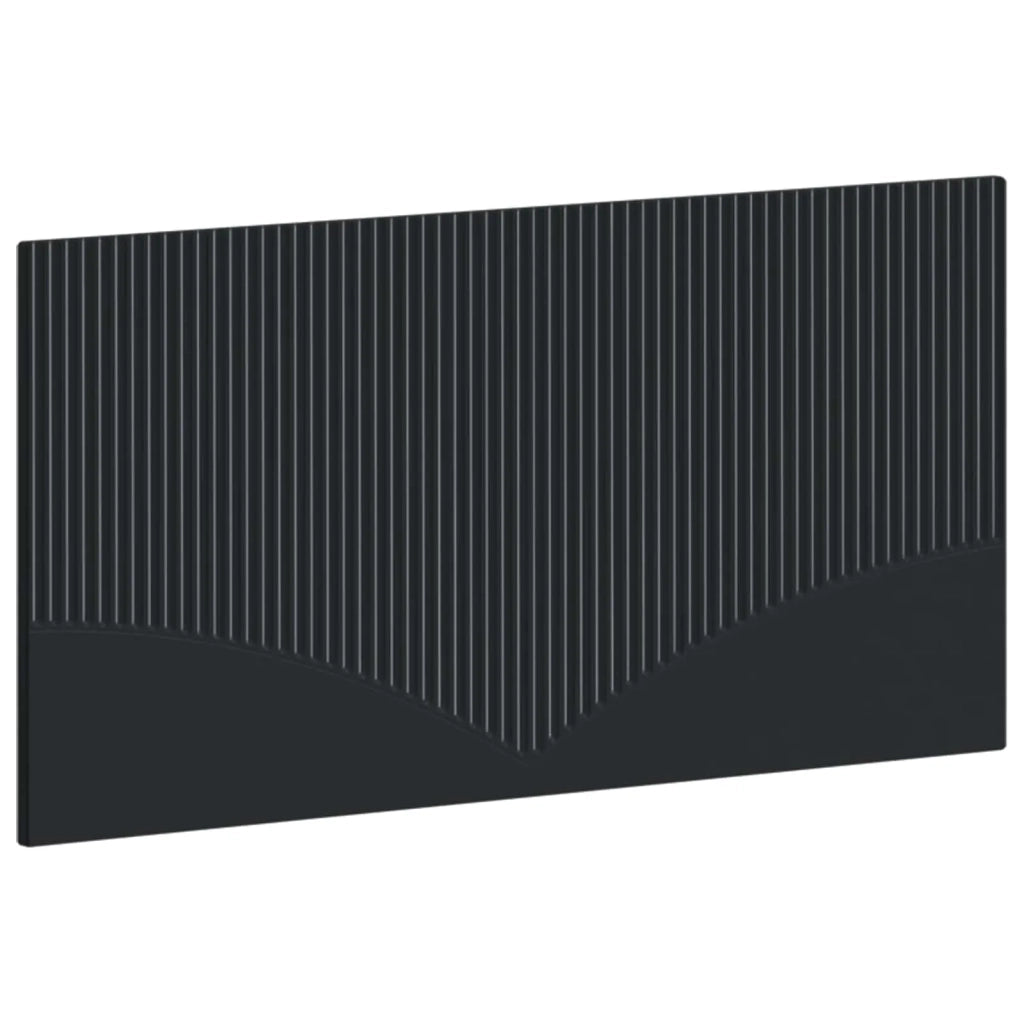 Testiera da Muro HOORN Nero Legno ingegnerizzato 897416