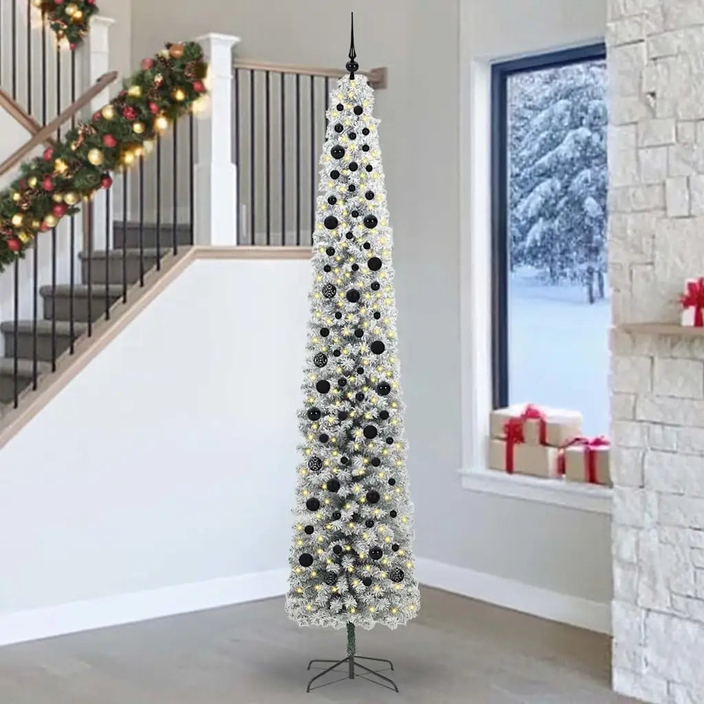 Albero di Natale | Decorazioni natalizie artificiale con 300 LED Verde 270 cm