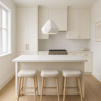 Lampada Da Soffitto Pensile Metallico Bianco APP237-1CP