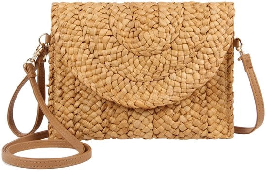 Borsa Clutch per Donne, Borsa da Estate, Borsa a Tessuto a Mano