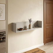 Lucera, Mensola un Ripiano, 68x15x15h cm Beige