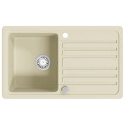 Lavello da Cucina in Granito Vasca Singola Beige CFW7855081