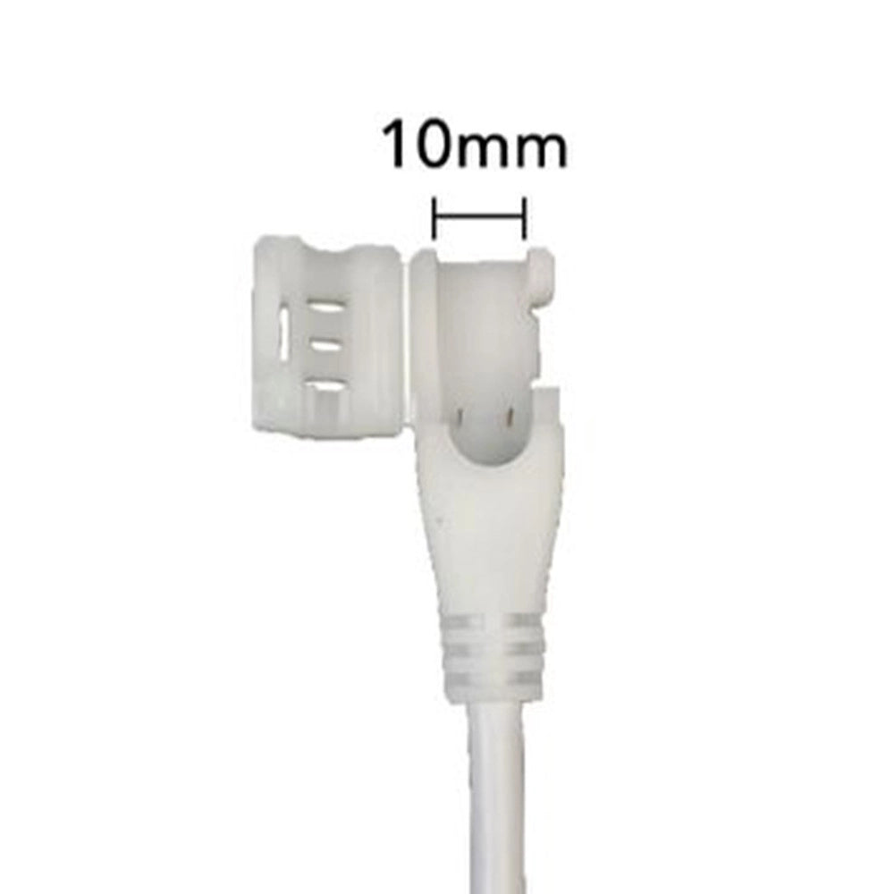 Trade Shop - Connettore Spina Per Strisce Luminose A Led 24v Con Tubetto Silicone 10ml Cob Sp-es24v -