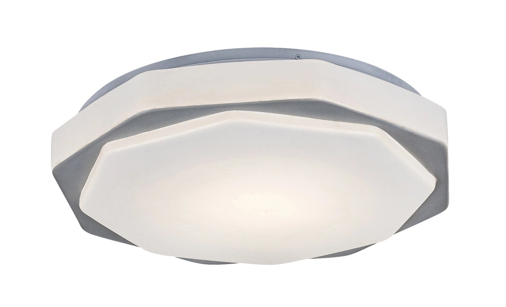 Plafoniera LED Rabalux Dettora 71046 37cm 18W grigia