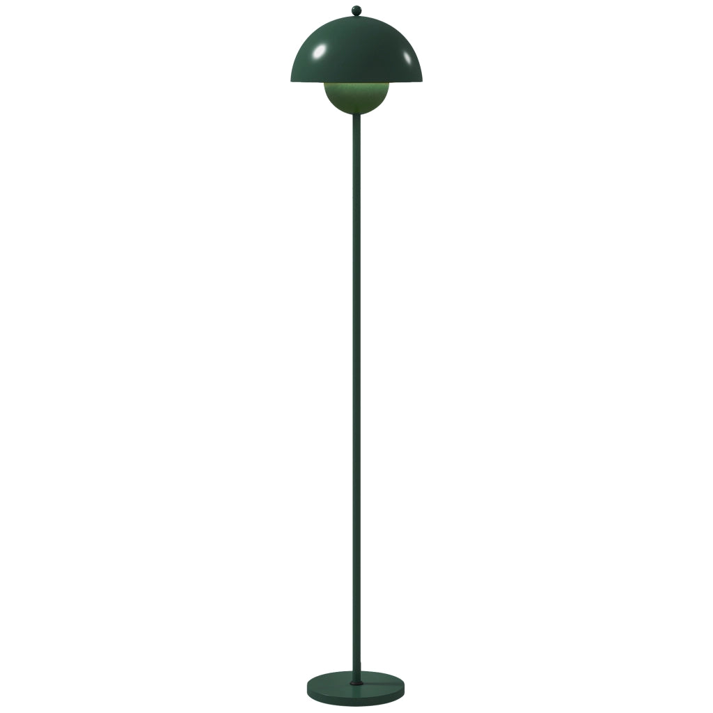 Lampada da Terra ¨C zephmum ¨C Verde, Acciaio, ?30x155 cm