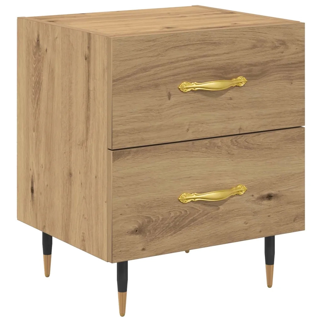 Armadio da Notte Rovere artigianale 40 x 35 x 47,5 cm
