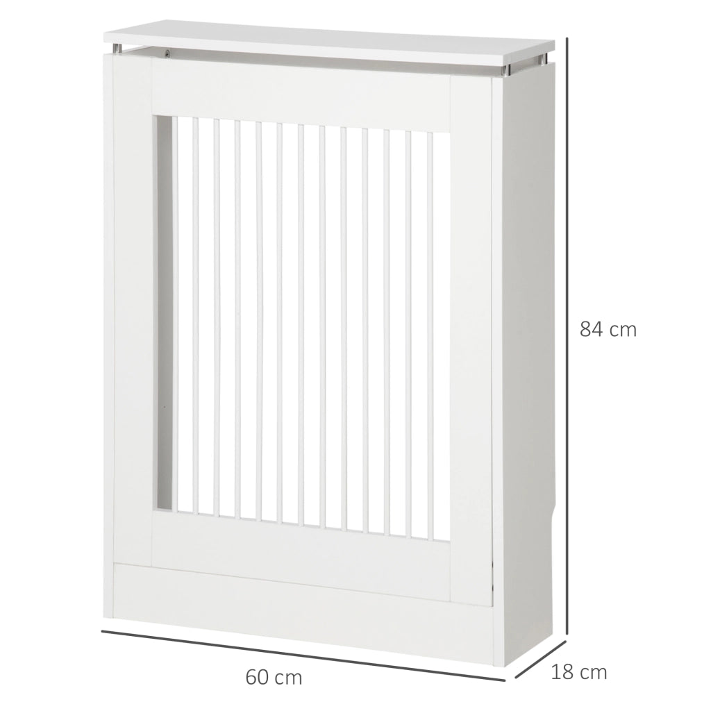 Cubrirradiatori Moderno ¨C Minimal ¨C MDF Bianco 60x18x84 cm