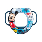 Riduttore per WC Disney Mickey Icon con maniglie imbottito BPA Free +24 Mesi