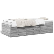 Divano letto | Sof¨¤ letto | Letto singolo con Cassetti senza Materasso 75x190 cm