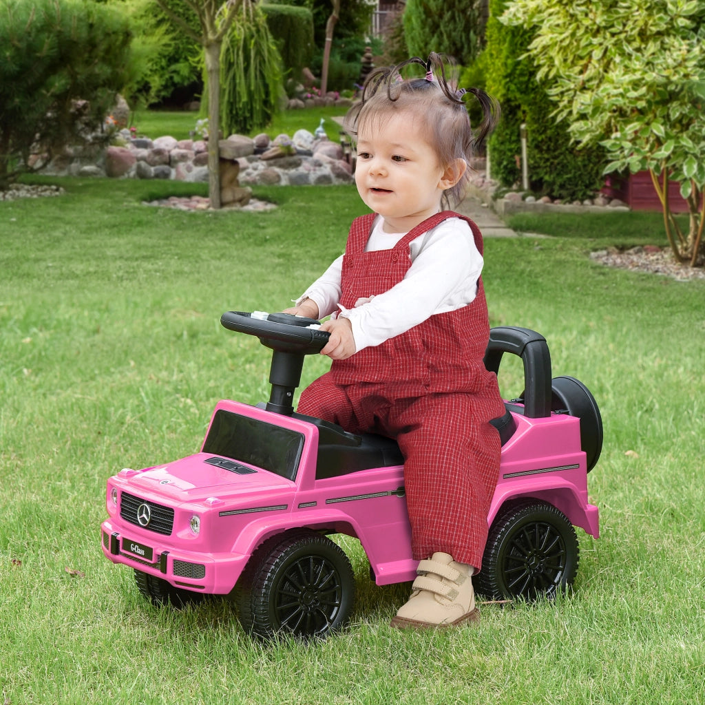 Camion Portaoggetti Bambini Mercedes Benz ¨C zephmum ¨C 12-36 Mesi Rosa