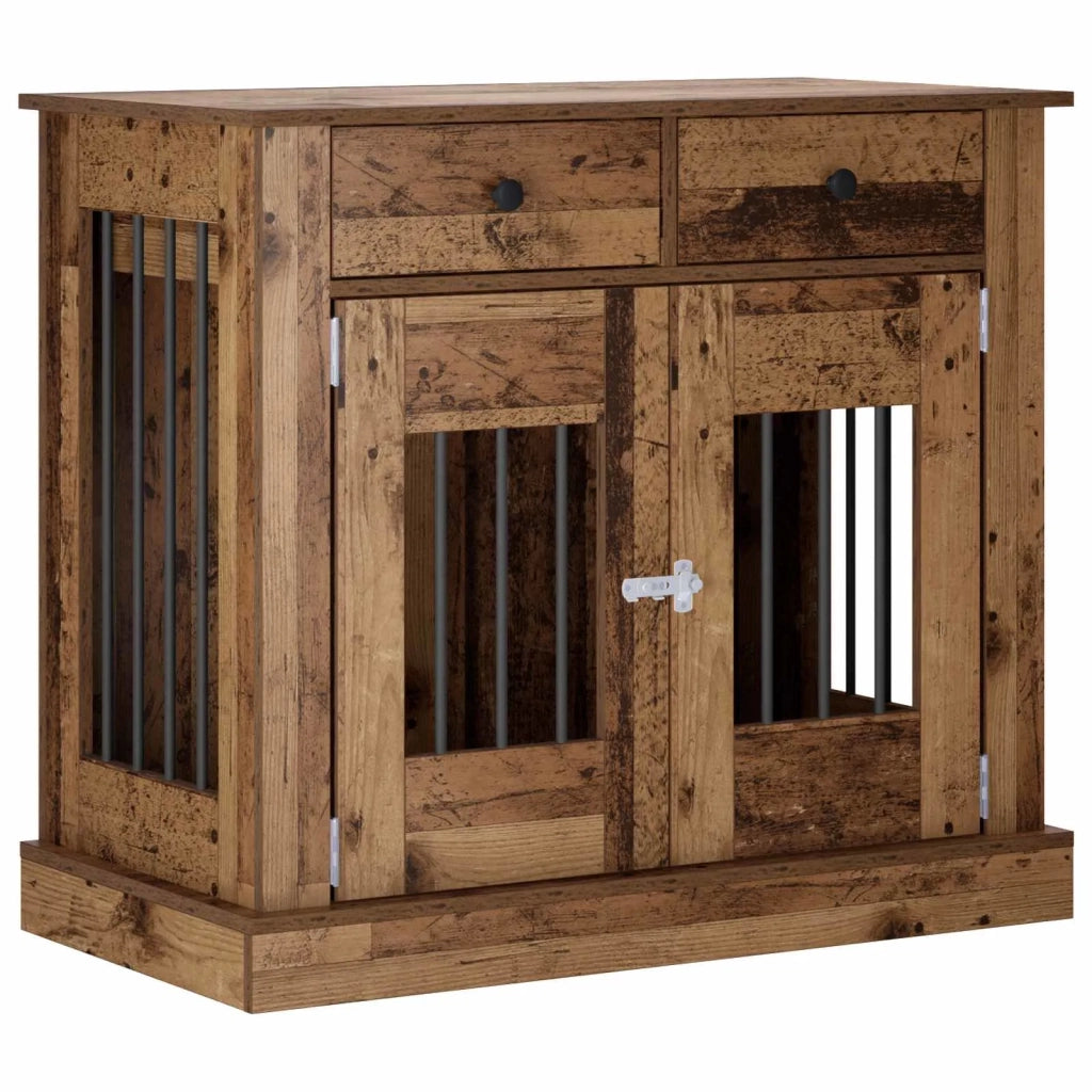 Mobile da cassa per cani Legno antico 90 x 47,5 x 80 cm 8014777