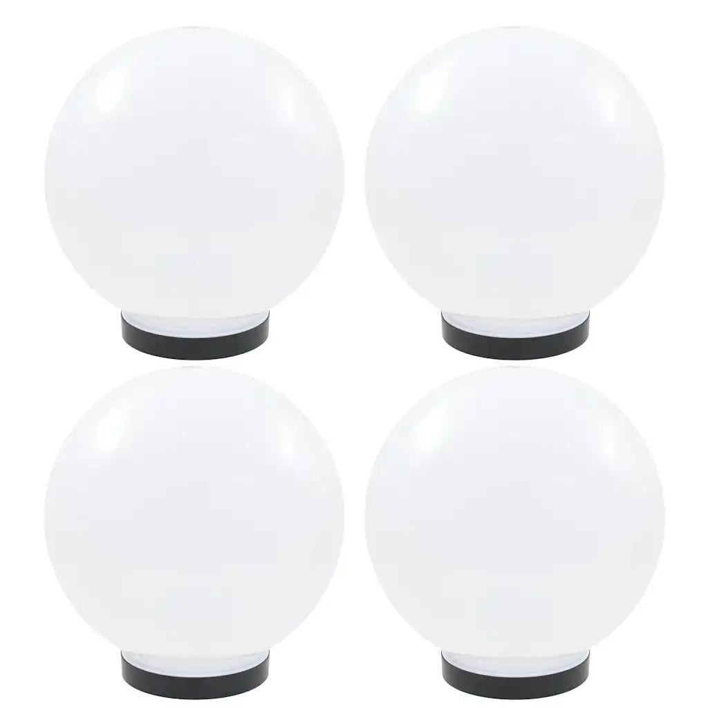 Set Lampade a LED Sferiche 4 pz 25 cm in PMMA cod mxl 77100