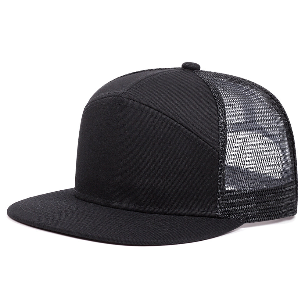 Cappellino da baseball regolabile, ideale per sport all'aria aperta, colore nero.