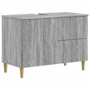 Armadio per Lavabo da Bagno DELFT Sonoma grigio 82 x 41 x 59 cm 897021