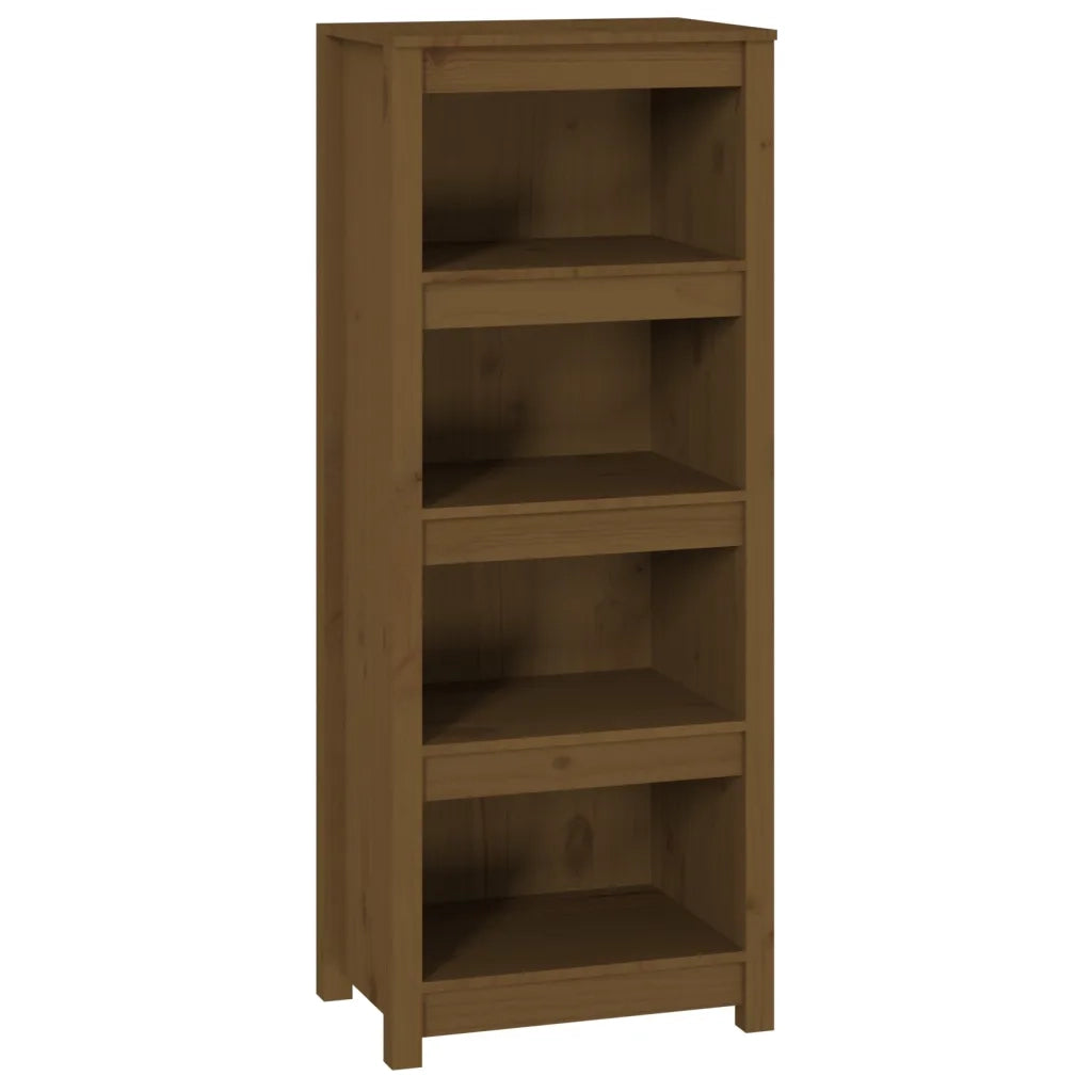 Libreria Marrone Ambra 50x35x125,5 cm in Legno Massello di Pino 821712