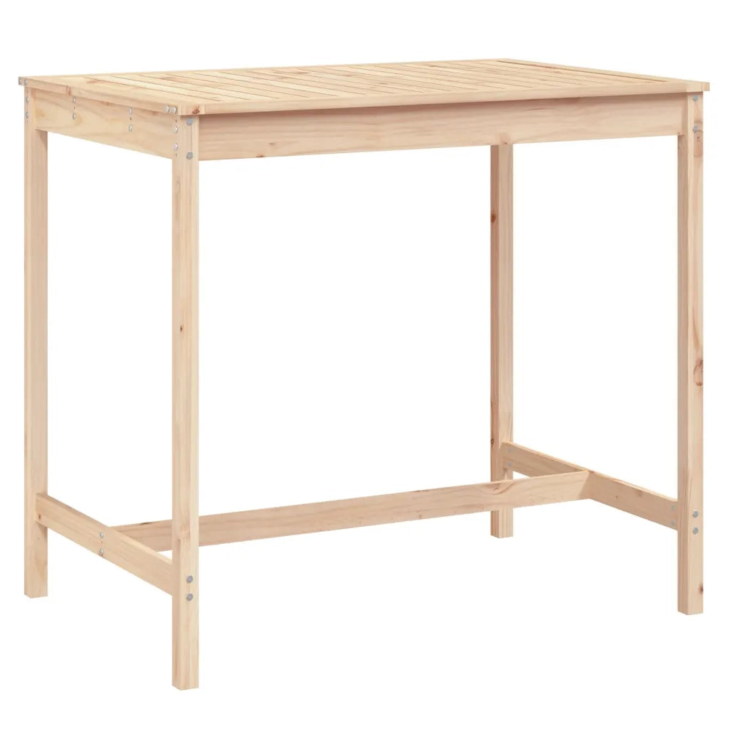 Tavolo da Giardino 121x82,5x110 cm in Legno Massello di Pinocod mxl 105906