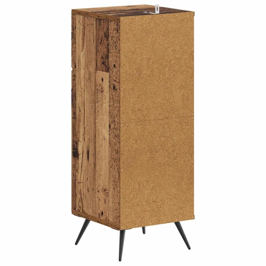 Mobiletto da Bagno BREDA Legno antico 30 x 31 x 80 cm 897493