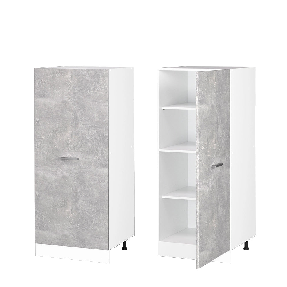 Vicco Dispensa universale Calcestruzzo 60 cm con anta grande