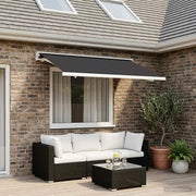 Telo di ricambio per tenda da sole Antracite 300 x 250 cm 3444223