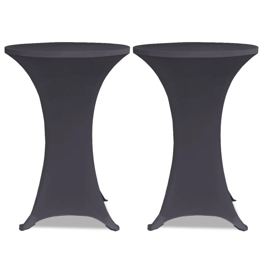Copertura Elastica per Tavolo 80 cm Antracite 131430