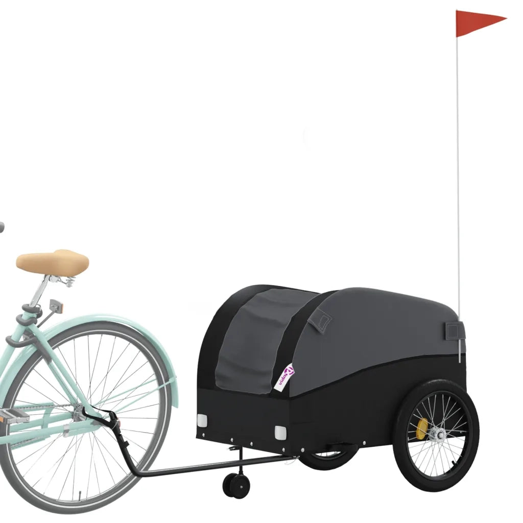 Rimorchio da Bici Nero 45 kg in Ferro CFW3754609