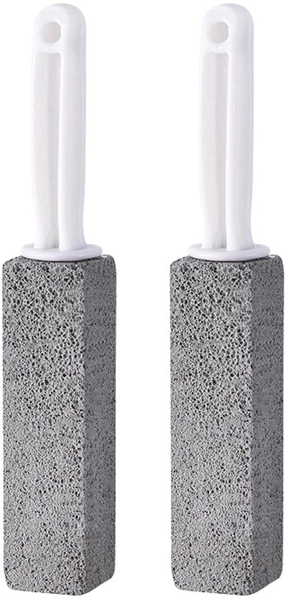 Set di spazzolini per il bagno in plastica - 2 pezzi - Rimuove calcare - Maniglia in plastica - Utilizzo sostenibile - Pulizia efficace - Spazzolino per il bagno 

Specifiche tecniche: 
- Materiale: plastica 
- Quantità: 2 pezzi