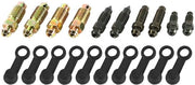 Kit di svuotamento idraulico a 10 pezzi - Viti di svuotamento idraulico - Coperchio di protezione - Cilindro principale della motocicletta - Leva del freno - Installazione facile - Viti di svuotamento idraulico