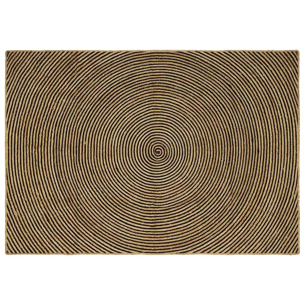 Tappeti per area Nero 160 x 230 cm Juta 42010745
