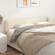 Testiera ad Orecchio Crema 183x23x78/88 cm in Similpelle cod mxl 49643