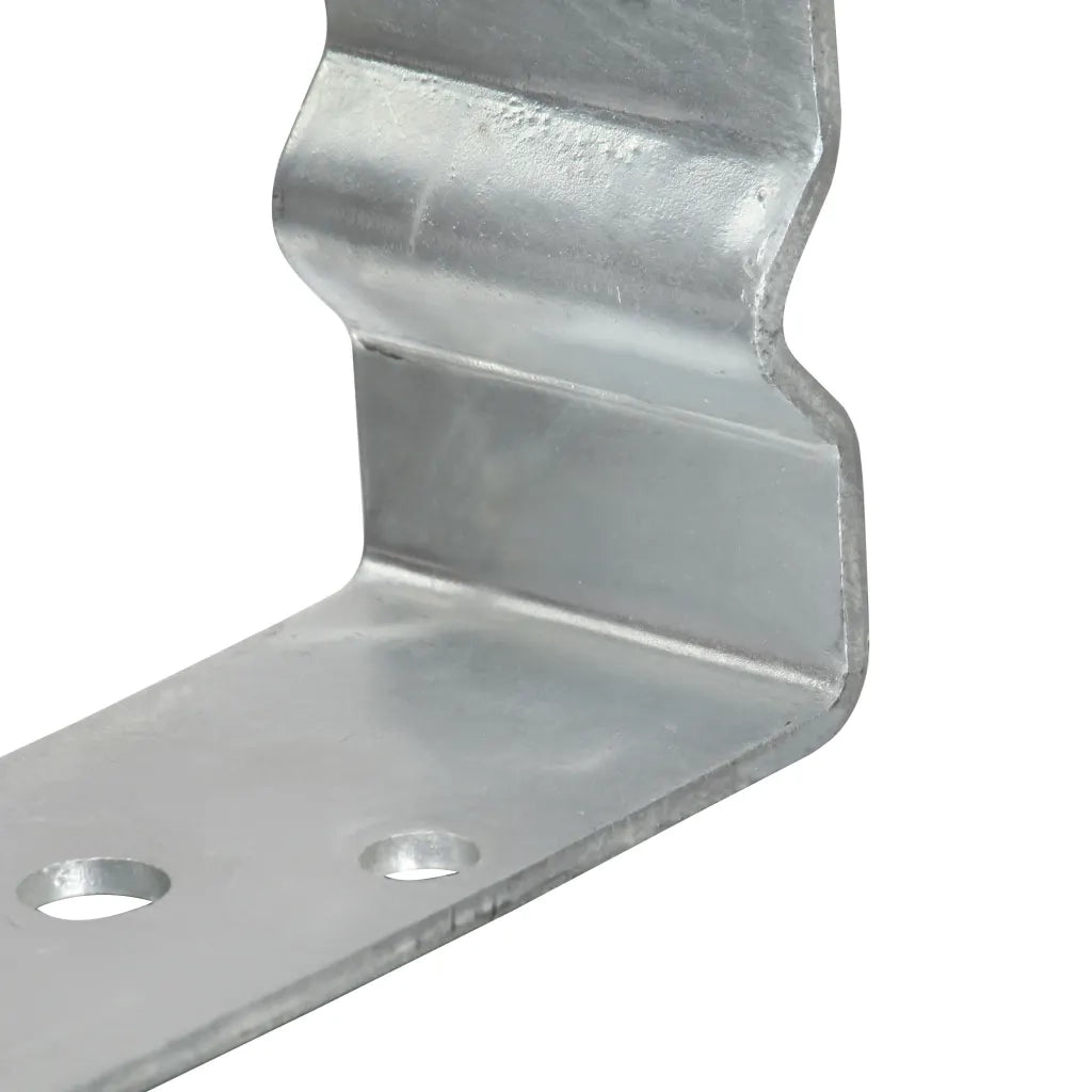 Picchetti per Recinzione 12 pz Argento 9x6x15cm Acciaio Zincato