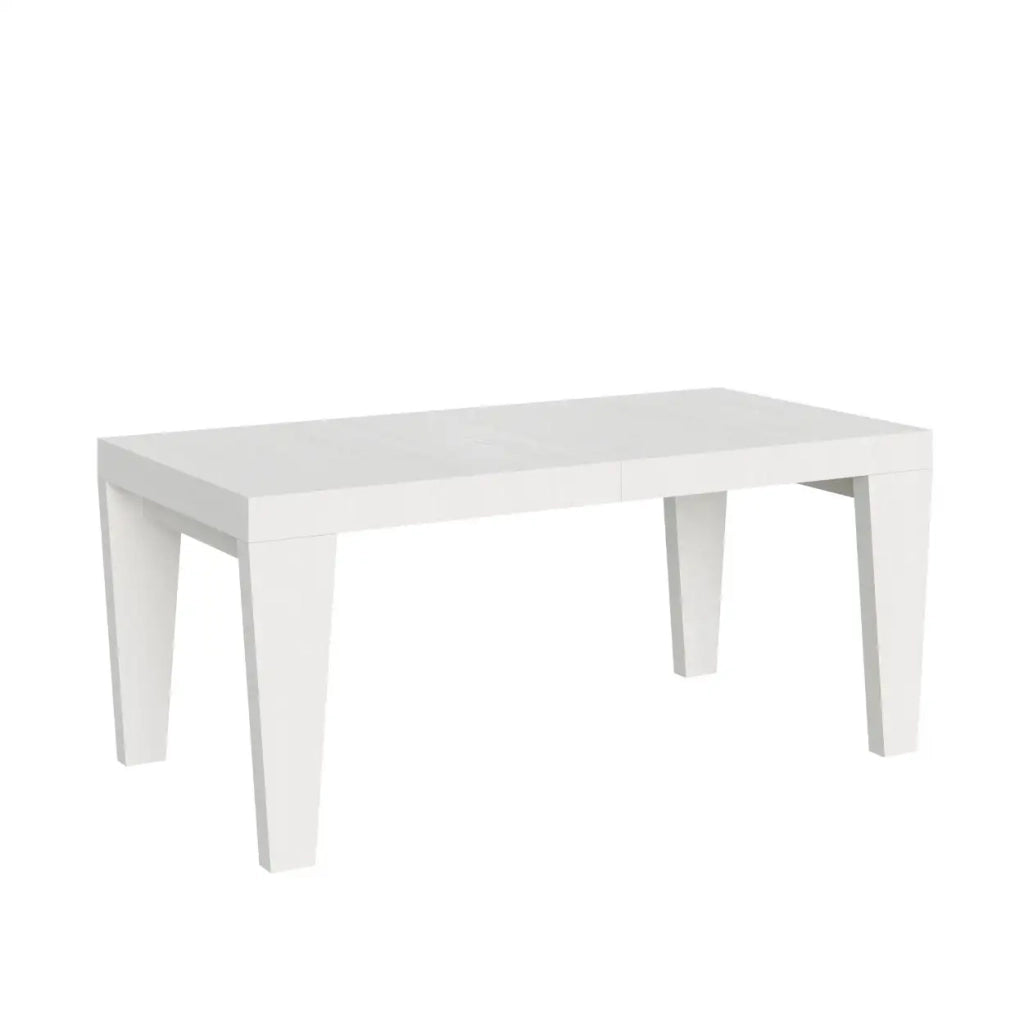Tavolo allungabile 180/440x90 cm Spimbo colore bianco frassino