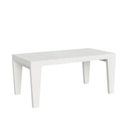 Tavolo allungabile 180/440x90 cm Spimbo colore bianco frassino