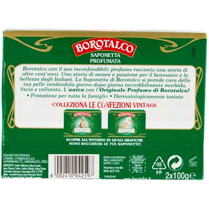 Saponetta profumata borotalco originale 7 confezioni da 2 pezzi da 100 grammi