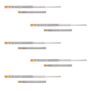 Guide a sfere  per cassetti con estrazione totale e chiusura soft, altezza 45 mm