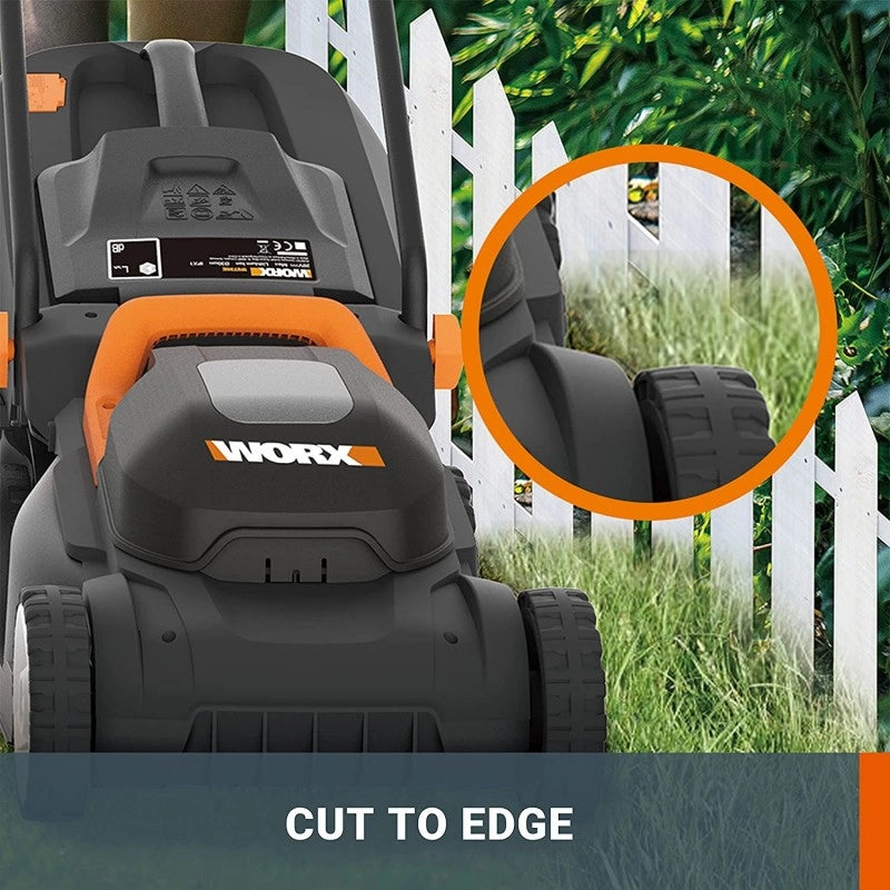 Rasaerba a Batteria 20V WG730E Brushless Taglio 30 cm per Giardini fino a 200 m² con Cesto 30L - Worx