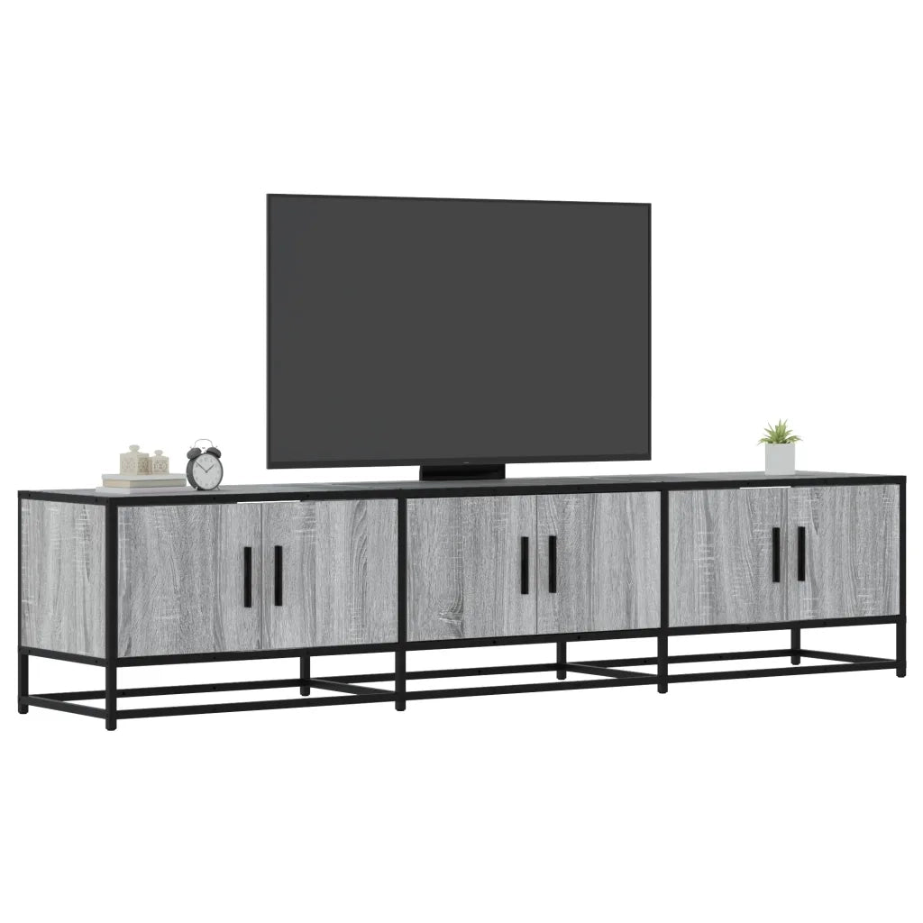 Mobile Porta TV-Mobile per TV-Credenza TV Grigio Sonoma 180x35x41 cm in Truciolato 224302