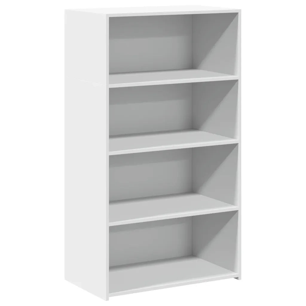 Credenza Bianca 70x41x124 cm in Legno Multistrato 846404