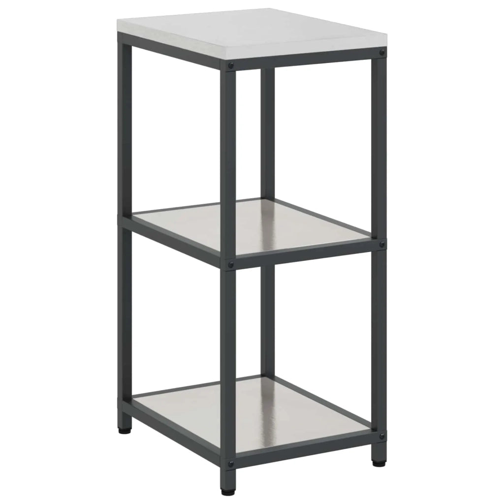 Stoccaggio in cucina Argento 40 x 50 x 92 cm Acciaio 874972