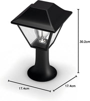 Lampada da Terra Alpenglow E27 Resistente alle Intemperie Nero