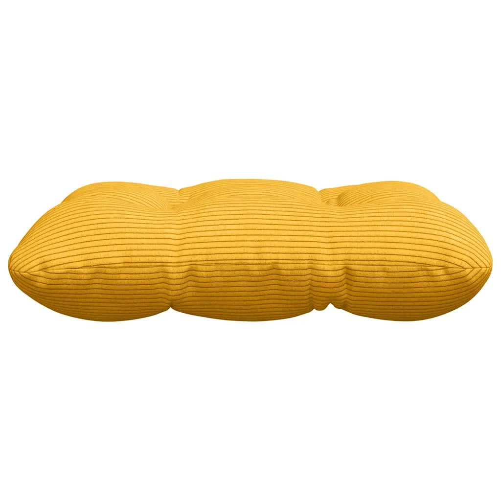 Cuscini per Seduta 4 pz | Cuscini per sedie Giallo Chiaro 40 x 40 cm